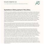 the lottery symbolism essay